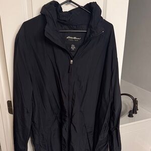 Eddie Bauer Men's Dark Windbreaker